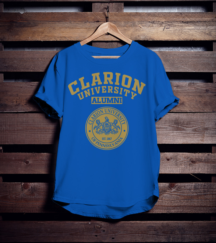 Clarion University Of Pennsylvania Alumni EST. 1867 Seal T-Shirt