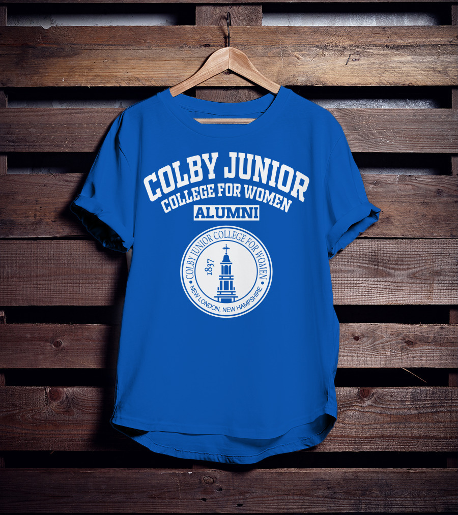 Colby Junior College For Women Alumni New London New Hampshire 1837 T-Shirt