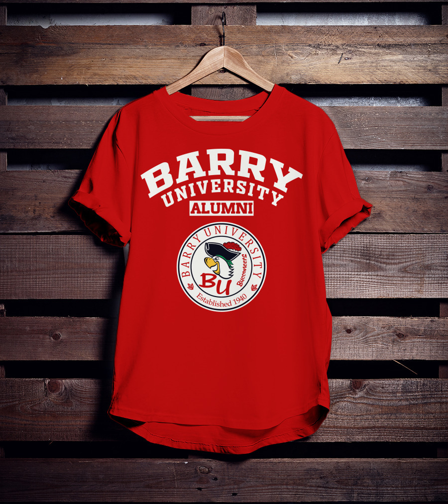 Barry University Alumni Buccaneers Established 1940 BU T-Shirt