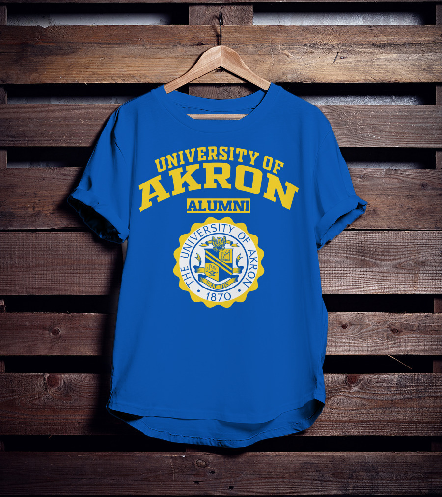 University Of Akron Alumni 1870 Seal T-Shirt