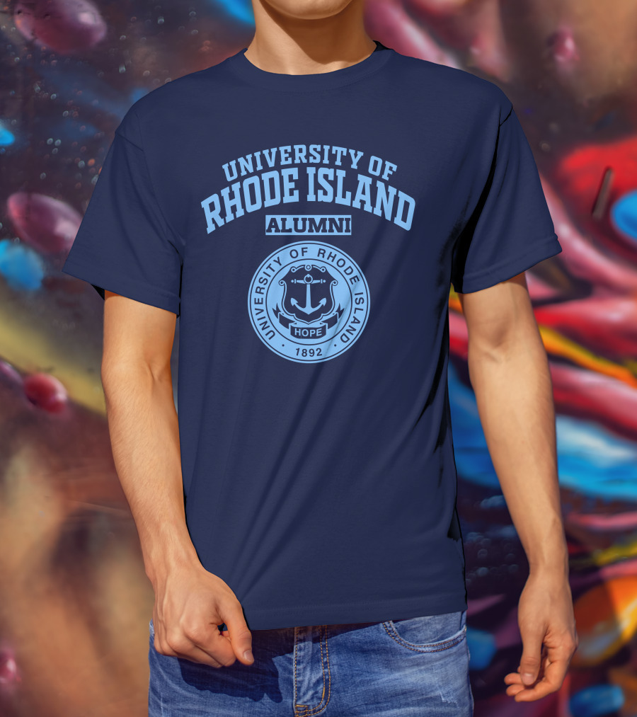 UNIVERSITY OF RHODE ISLAND ALUMNI HOPE 1892 T-Shirt