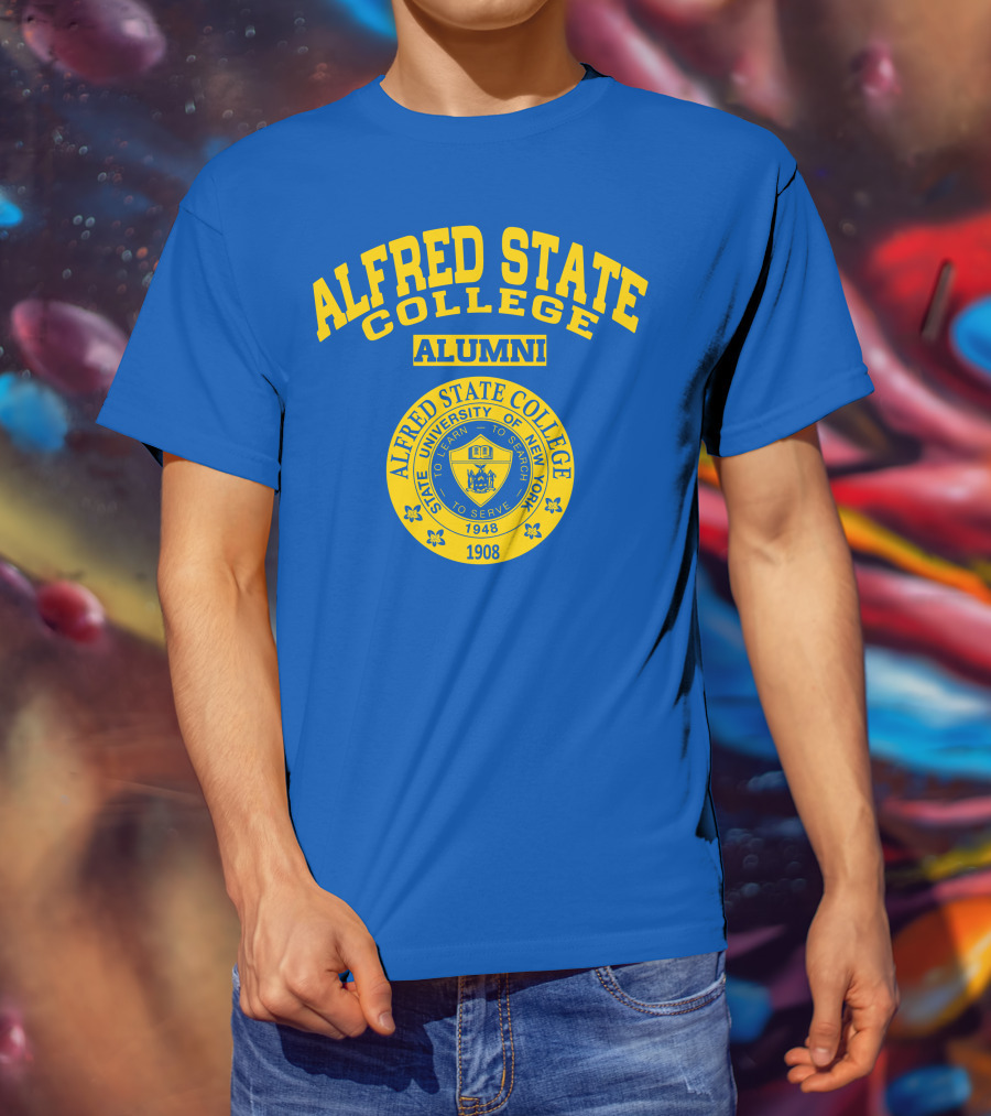 Alfred State College Alumni State University Of New York 1908 1948 T-Shirt