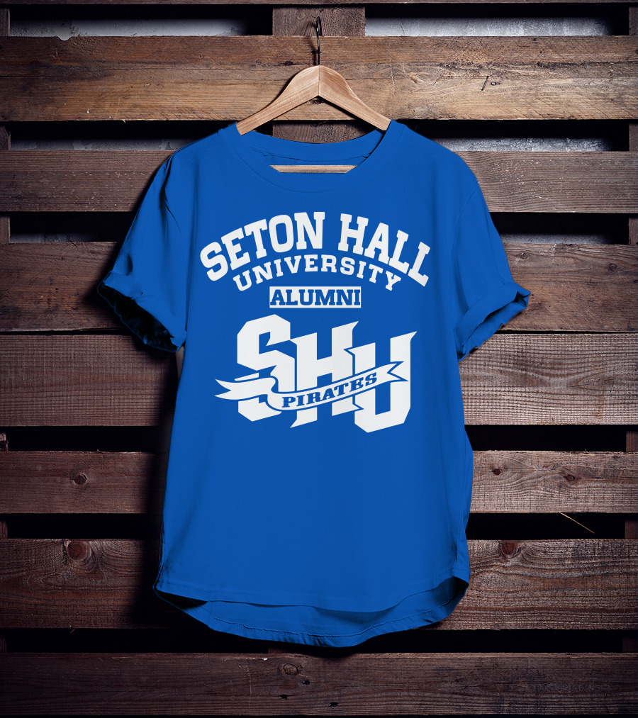 Seton Hall University Alumni SHU Pirates T-Shirt