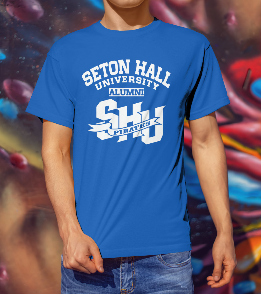 Seton Hall University Alumni SHU Pirates T-Shirt