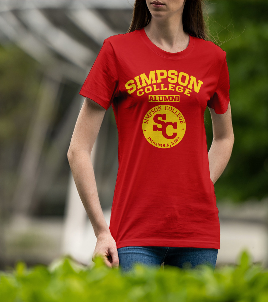 Simpson College Alumni SC Indianola Iowa T-Shirt