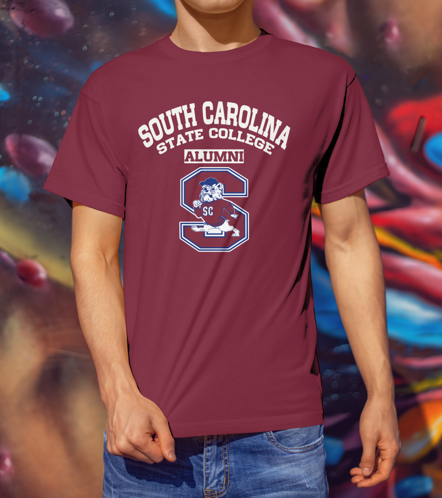 South Carolina State College Alumni SC Bulldog T-Shirt