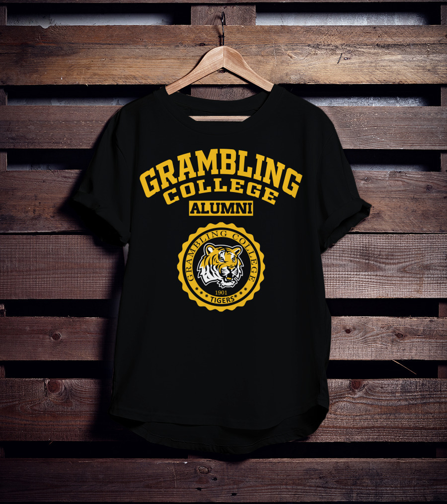 Grambling College Alumni Tigers 1901 T-Shirt