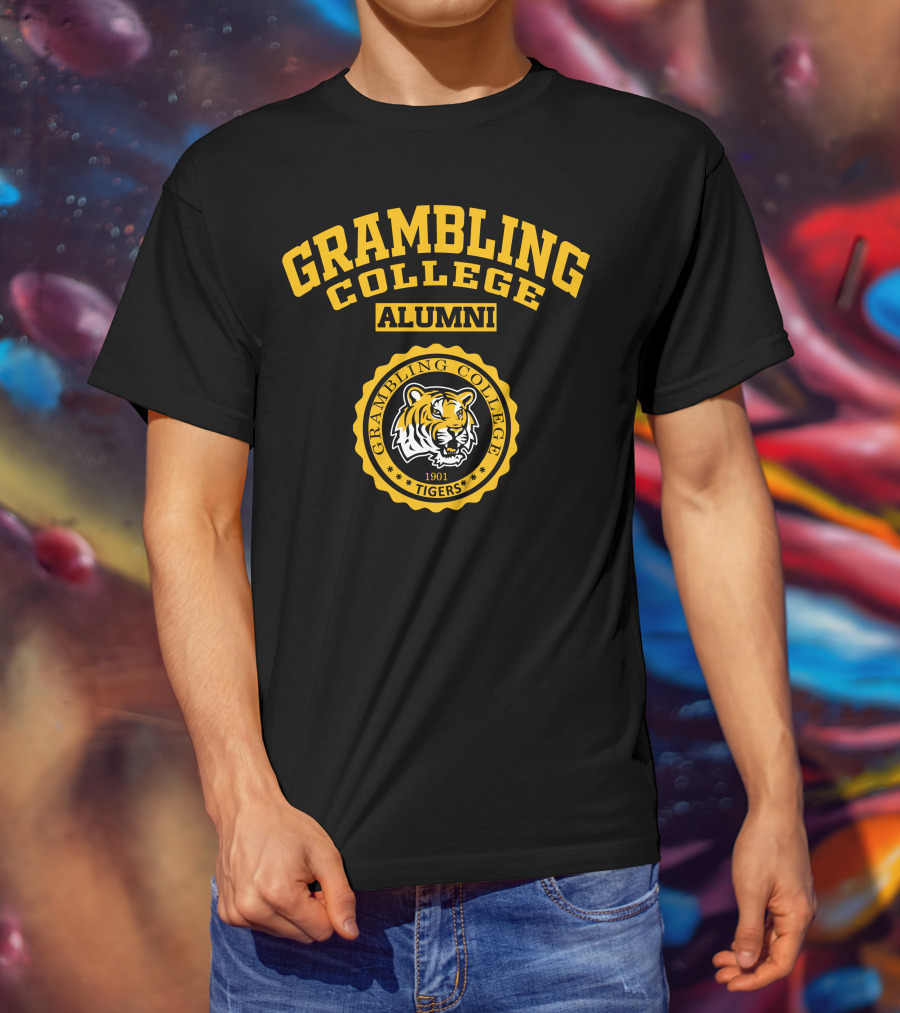 Grambling College Alumni Tigers 1901 T-Shirt