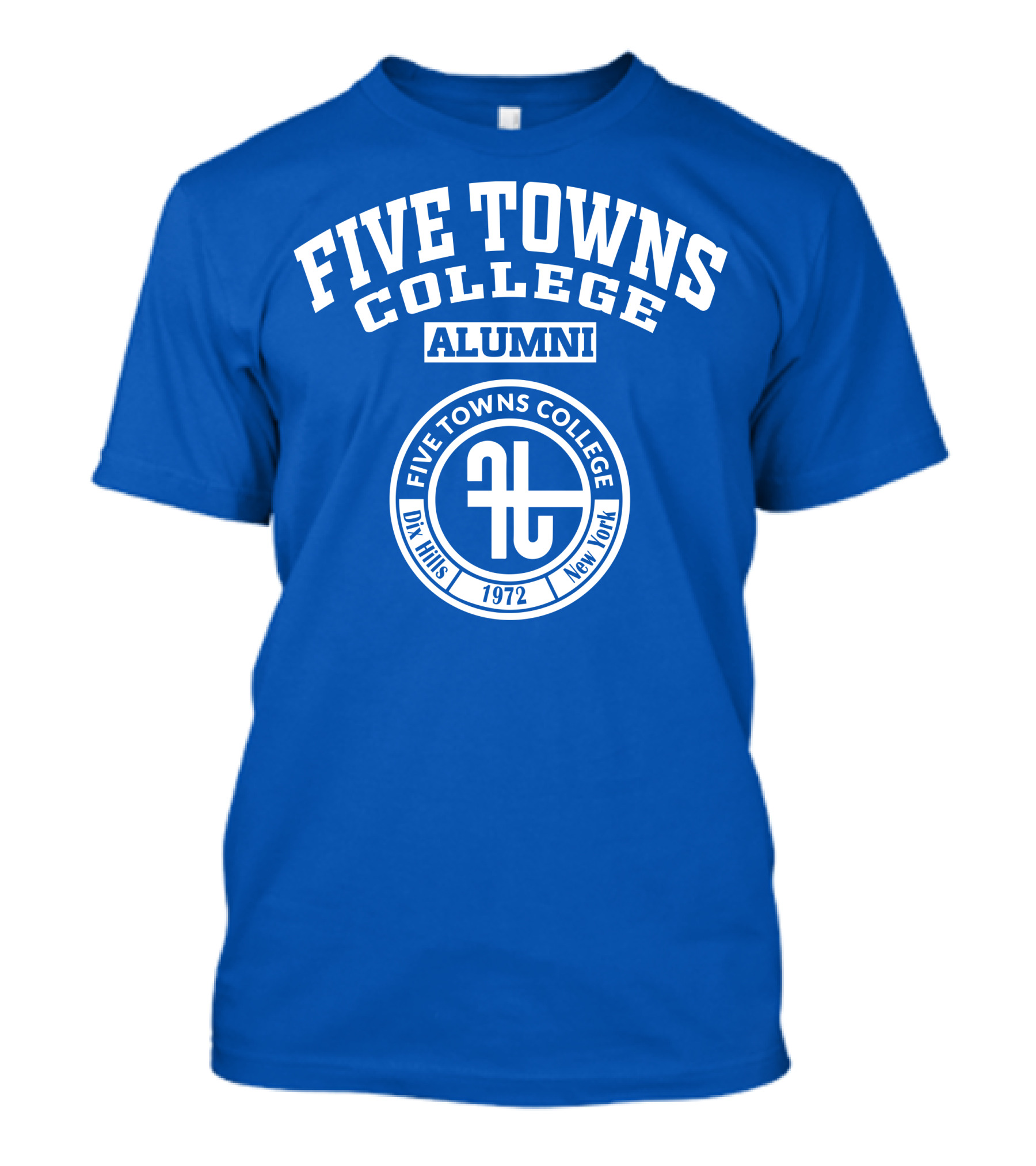 Five Towns College Alumni Dix Hills New York 1972 T-Shirt