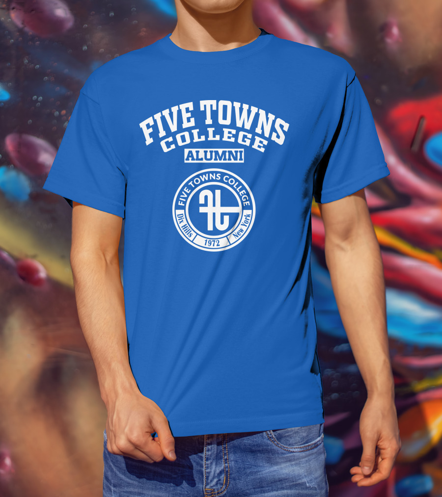 Five Towns College Alumni Dix Hills New York 1972 T-Shirt