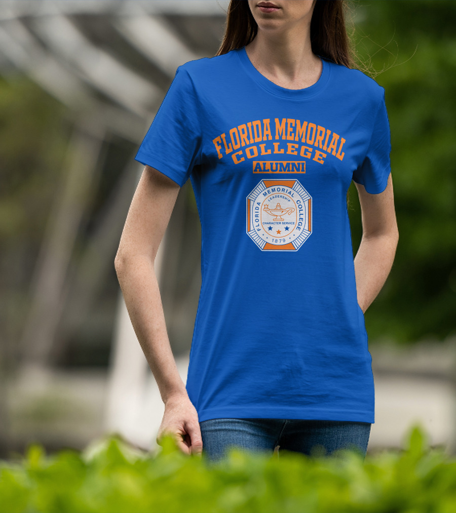 Florida Memorial College Alumni Leadership Character Service 1879 T-Shirt