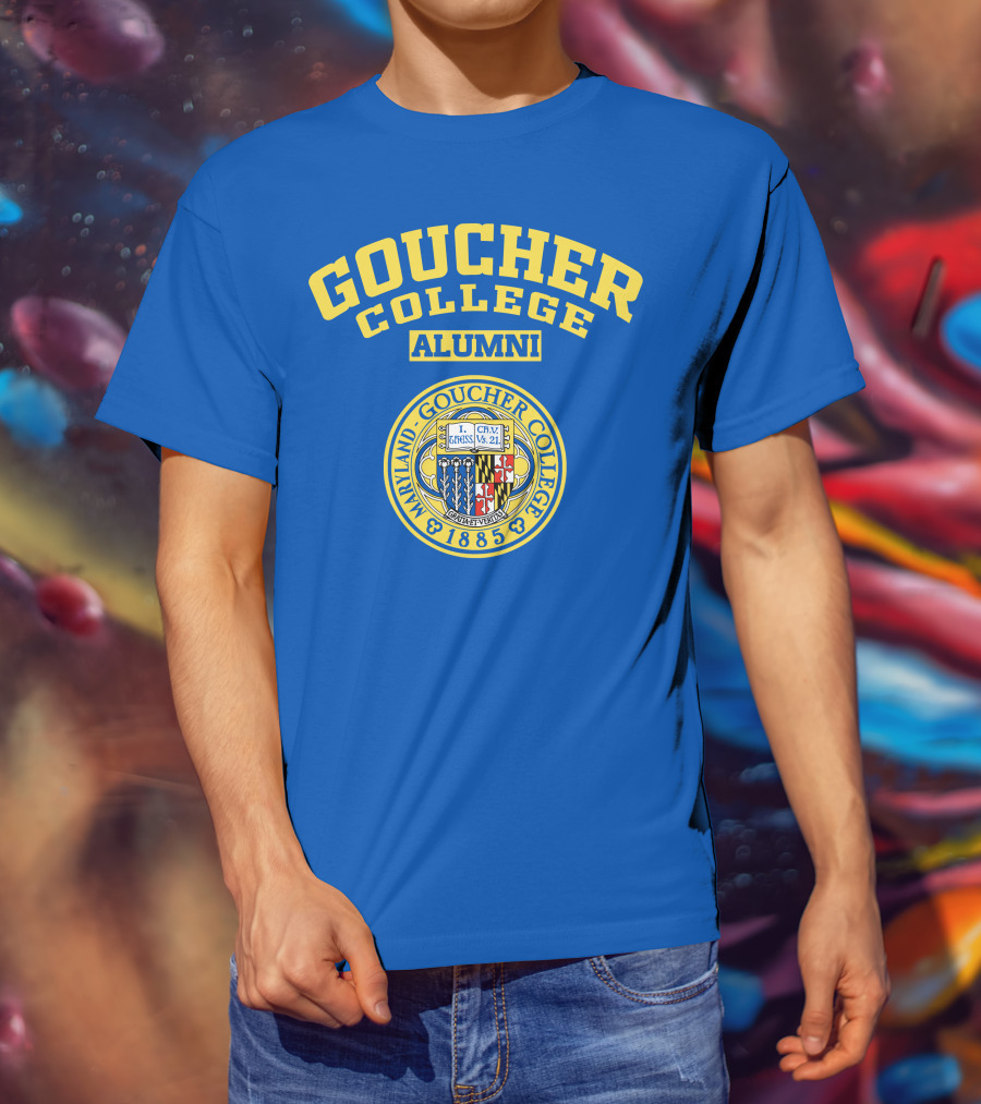 Goucher College Maryland Alumni 1885 Crest T-Shirt