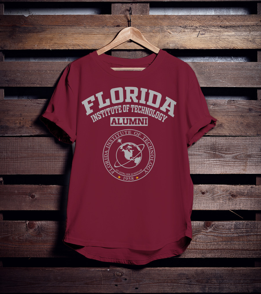 Florida Institute Of Technology Alumni Ad Astra Per Scientiam 1958 T-Shirt