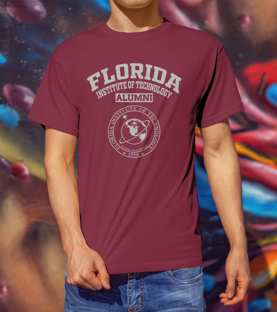 Florida Institute Of Technology Alumni Ad Astra Per Scientiam 1958 T-Shirt