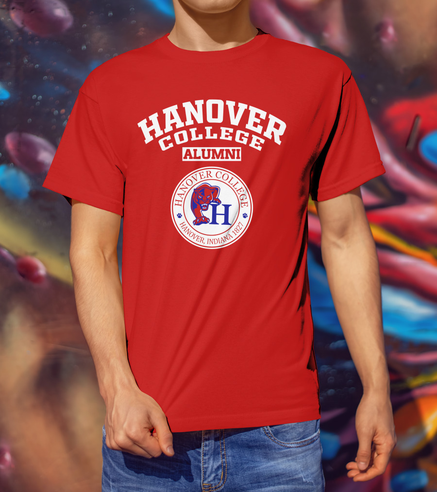 HANOVER COLLEGE ALUMNI HANOVER INDIANA 1827 PANTHER T-Shirt
