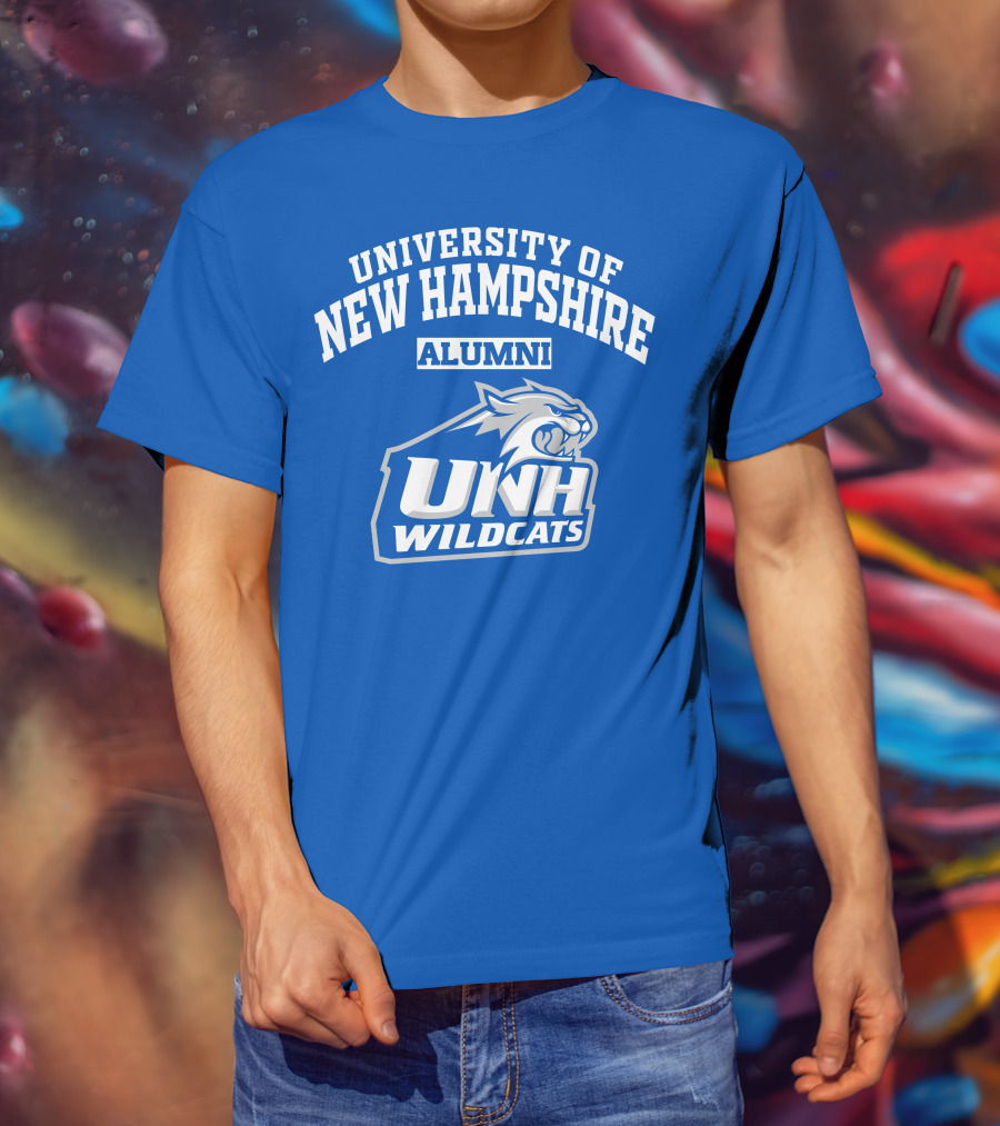 UNH Wildcats University Of New Hampshire Alumni T-Shirt