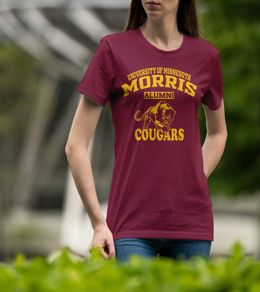 University Of Minnesota Morris Alumni Cougars T-Shirt