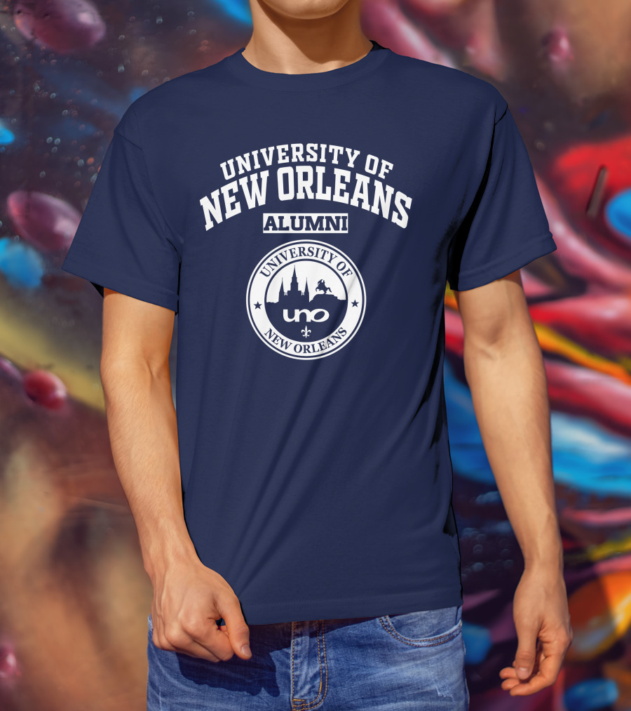 UNIVERSITY OF NEW ORLEANS ALUMNI UNO Seal T-Shirt