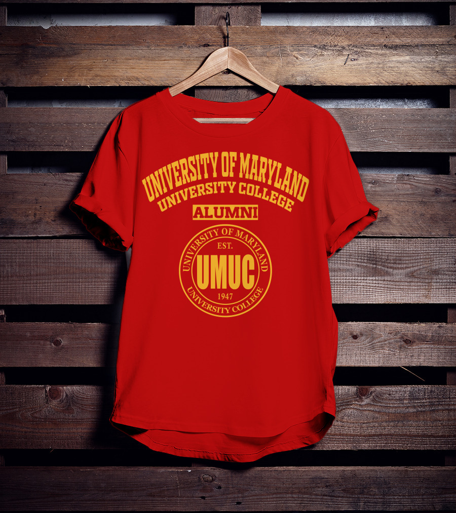 University Of Maryland University College Alumni UMUC 1947 T-Shirt
