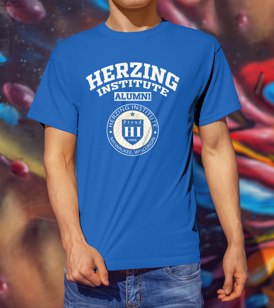 Herzing Institute Alumni Proud HI 1965 Milwaukee Wisconsin T-Shirt