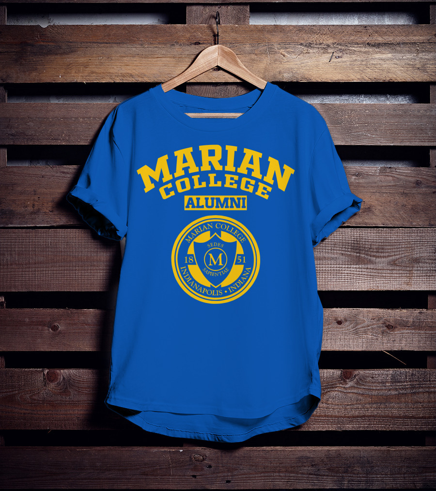 Marian College Alumni 1851 Sede Sapientiae Indianapolis Indiana T-Shirt