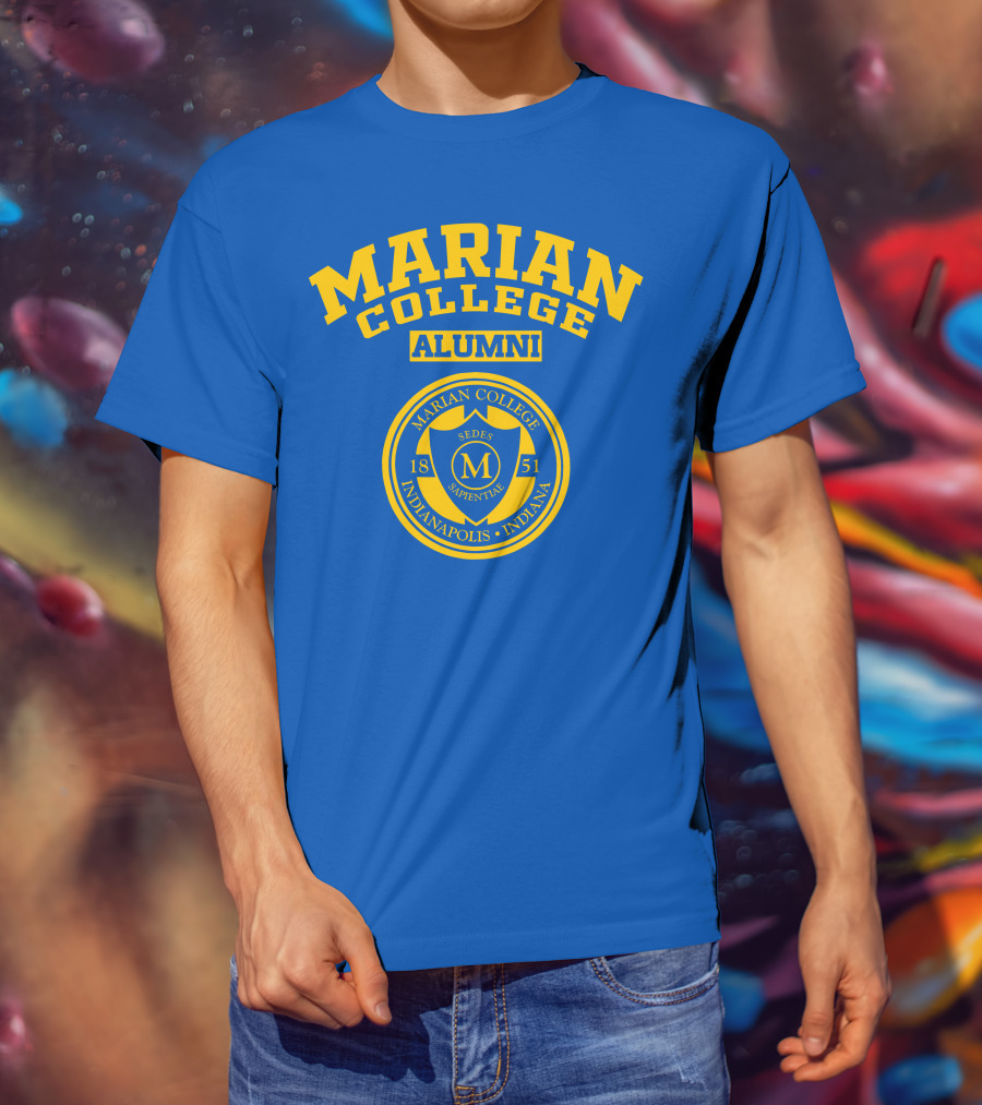 Marian College Alumni 1851 Sede Sapientiae Indianapolis Indiana T-Shirt