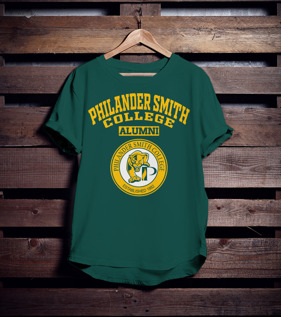 Philander Smith College Alumni Logo Panther Established 1882 T-Shirt