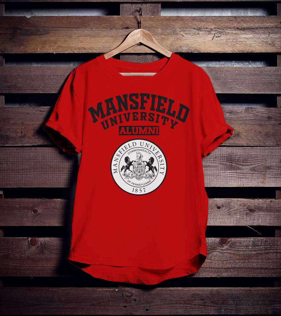 Mansfield University Alumni Commonwealth Of Pennsylvania 1857 T-Shirt