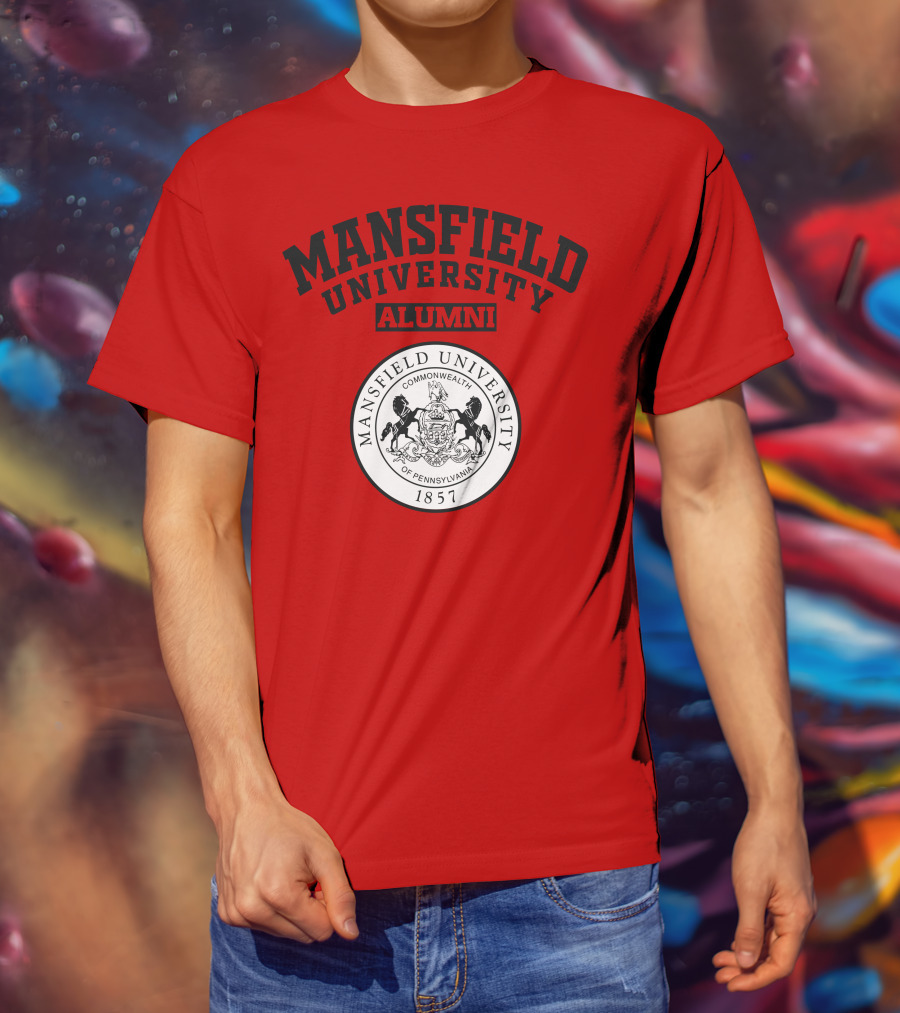 Mansfield University Alumni Commonwealth Of Pennsylvania 1857 T-Shirt