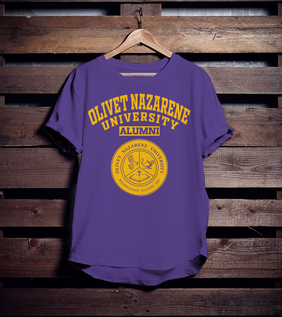 Olivet Nazarene University Alumni Seal Bourbonnais Illinois 1907 T-Shirt