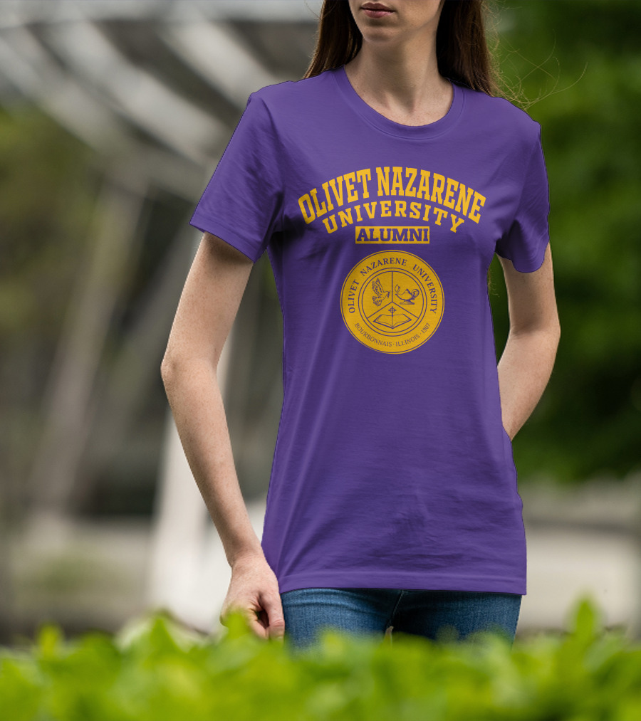 Olivet Nazarene University Alumni Seal Bourbonnais Illinois 1907 T-Shirt