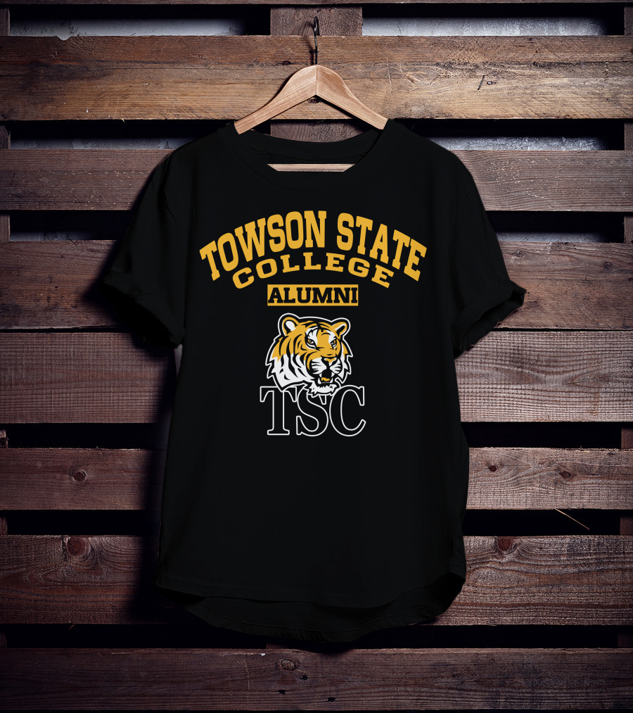 Towson State College Alumni TSC Tiger T-Shirt