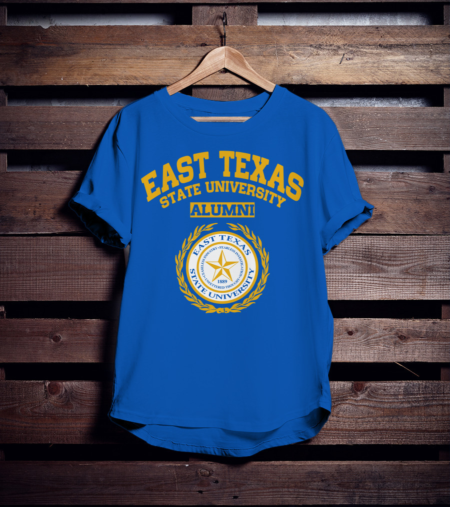 East Texas State University Alumni Logo Seal 1889 T-Shirt