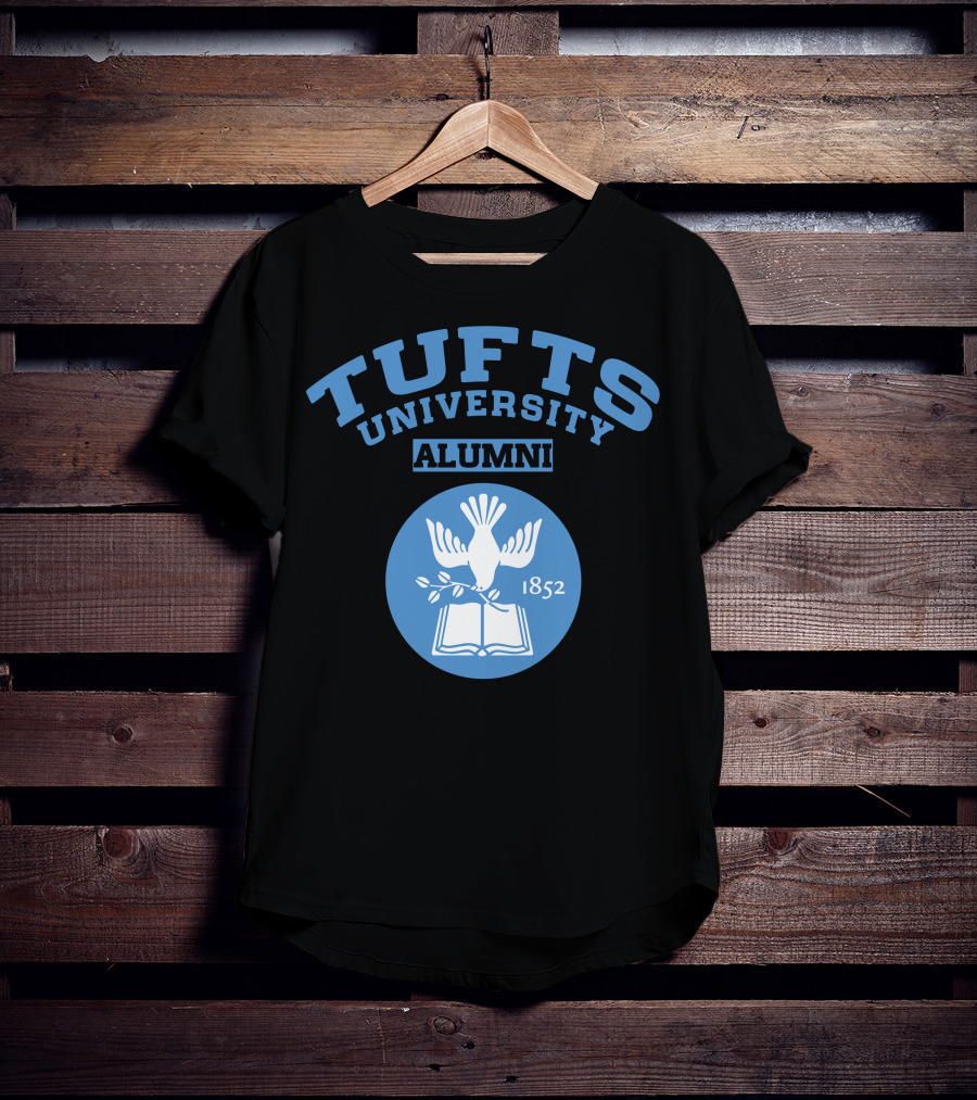 TUFTS UNIVERSITY ALUMNI 1852 Dove Seal T-Shirt