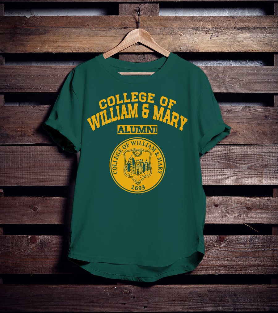 College Of William Mary Alumni 1693 Seal T-Shirt