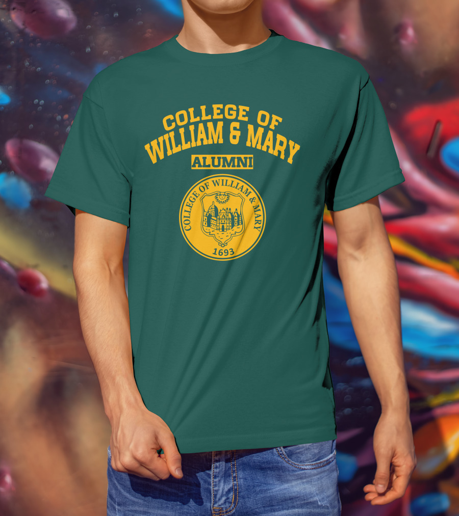 College Of William Mary Alumni 1693 Seal T-Shirt