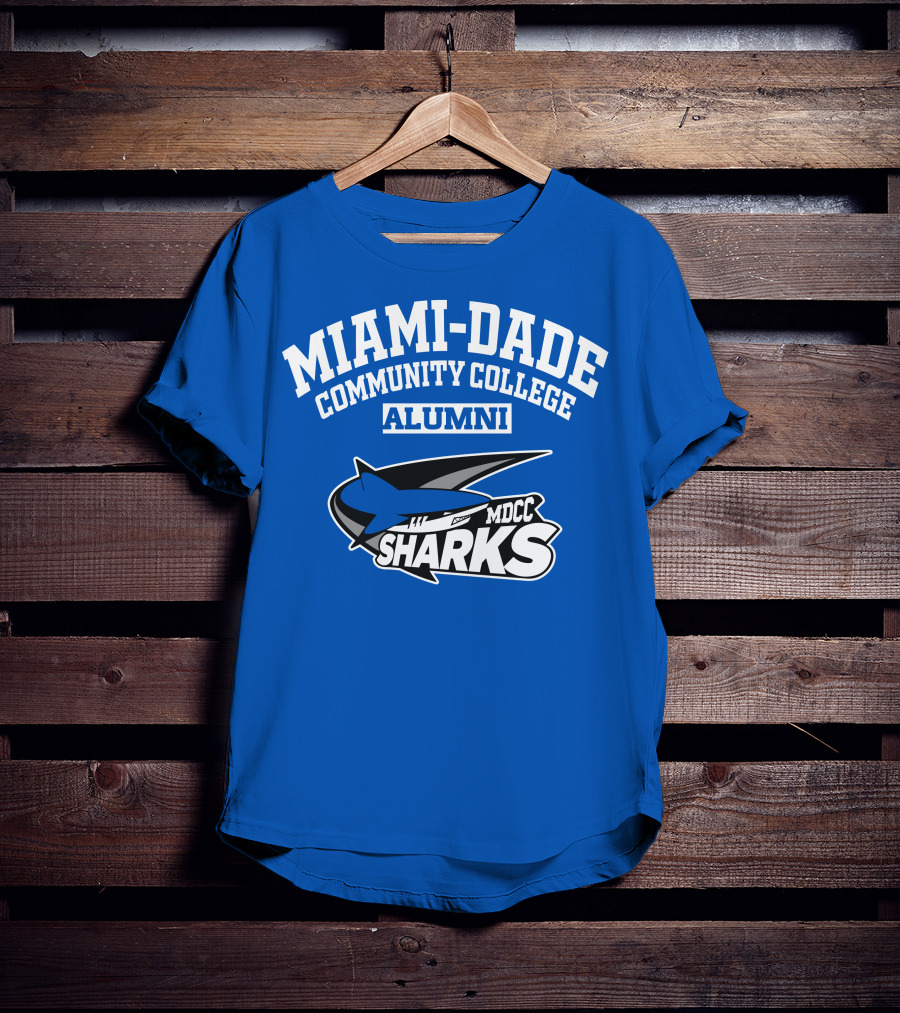 Miami-Dade Community College Alumni MDCC Sharks T-Shirt