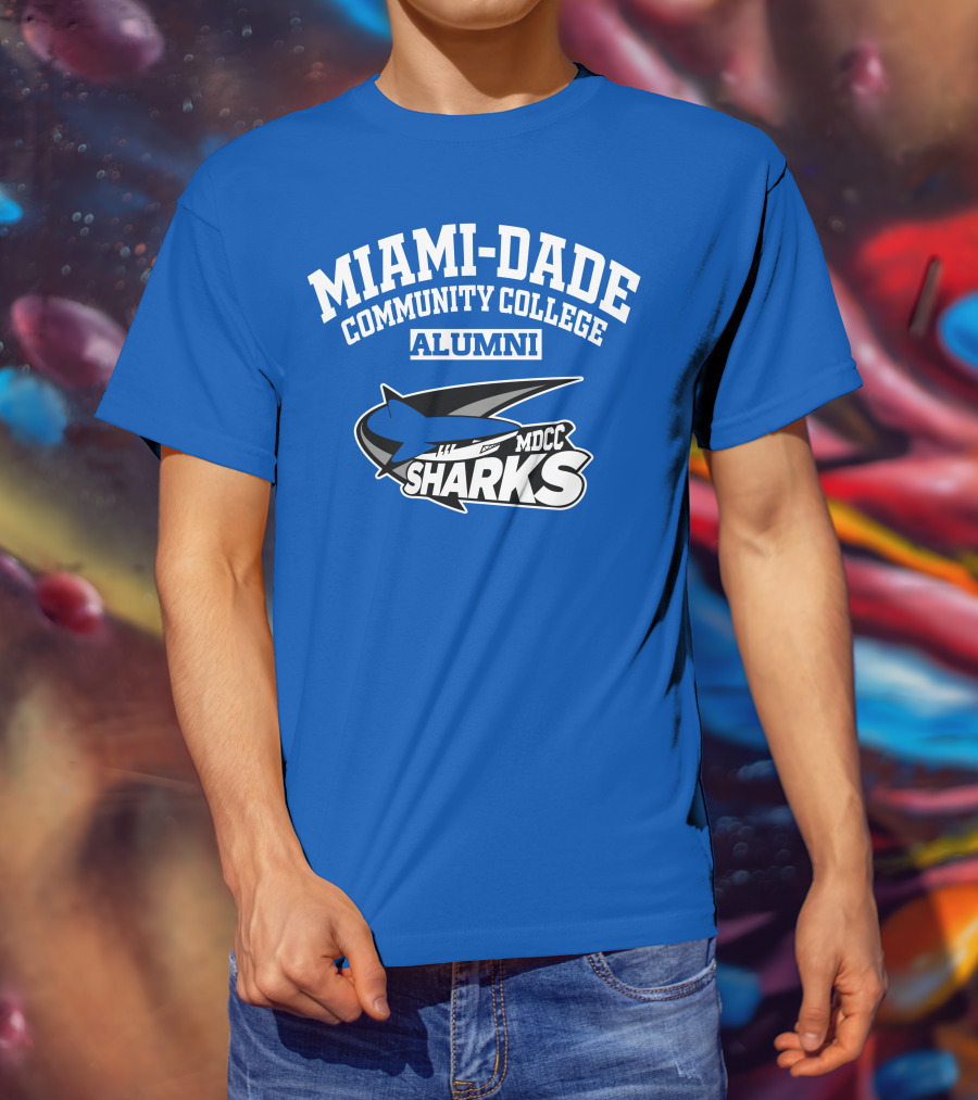 Miami-Dade Community College Alumni MDCC Sharks T-Shirt