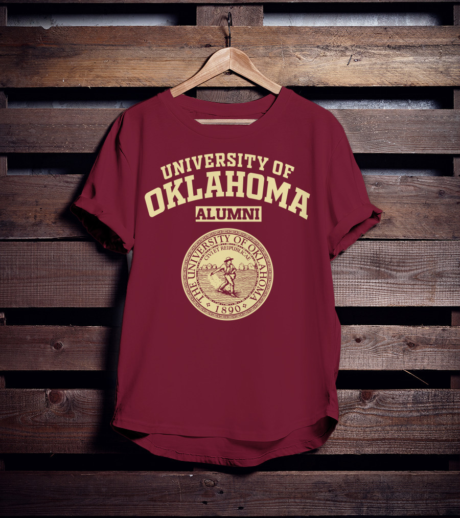 University Of Oklahoma Alumni 1890 Seal T-Shirt
