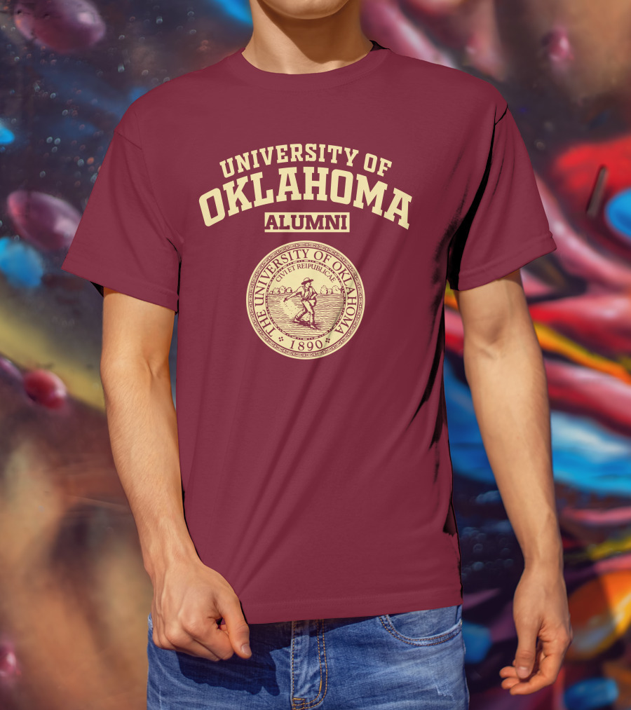 University Of Oklahoma Alumni 1890 Seal T-Shirt
