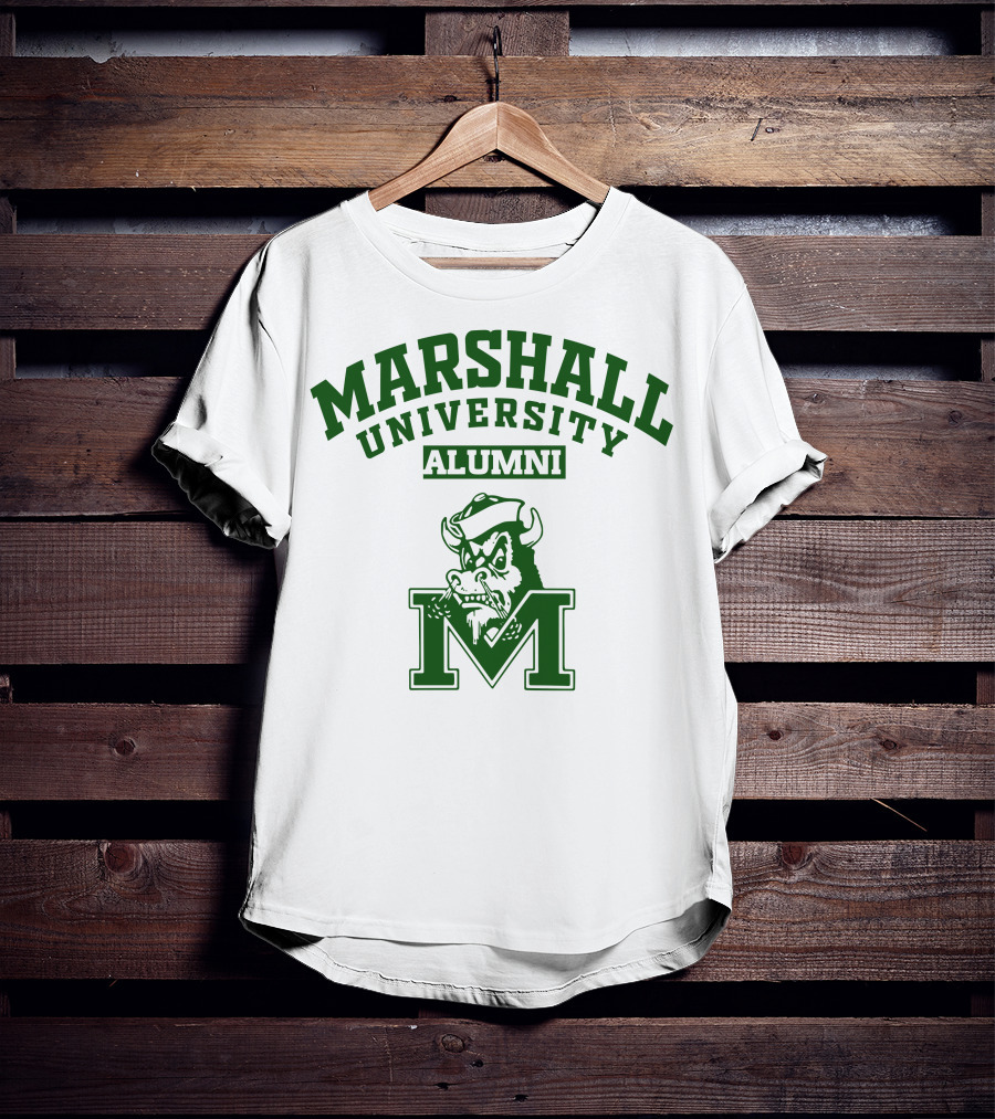 Marshall University Alumni Buffalo Logo M T-Shirt