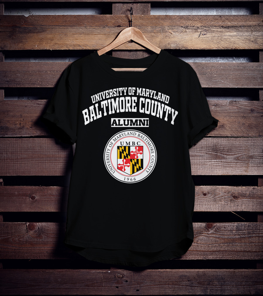 University Of Maryland Baltimore County Alumni Seal UMBC 1966 T-Shirt