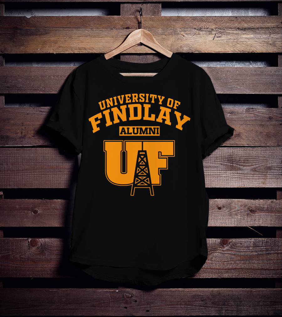 University Of Findlay Alumni UF Oil Derrick T-Shirt