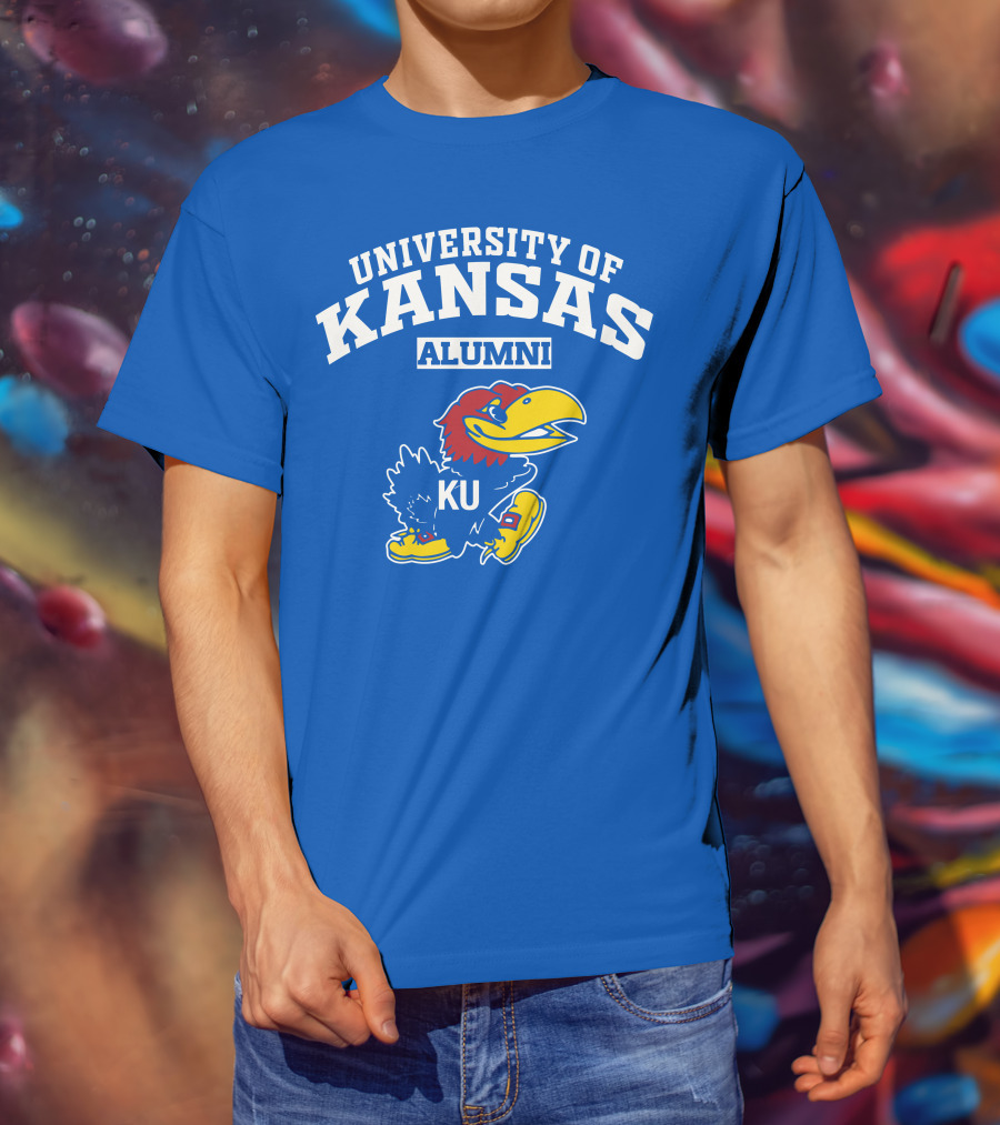 UNIVERSITY OF KANSAS ALUMNI KU Jayhawk T-Shirt