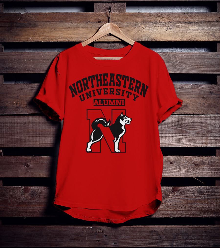 Northeastern University Alumni Husky T-Shirt