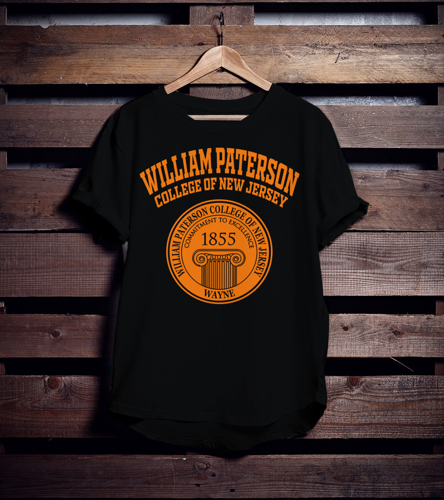 William Paterson College Of New Jersey 1855 Wayne Commitment To Excellence T-Shirt