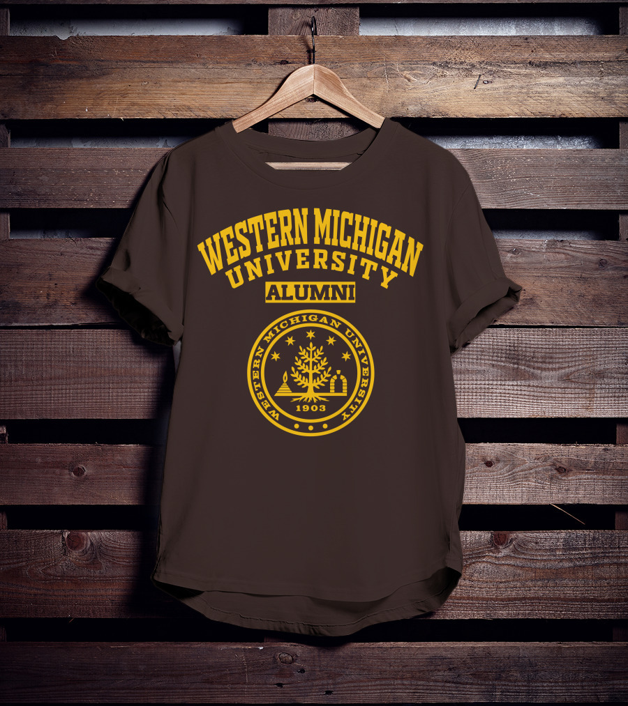 Western Michigan University Alumni 1903 Seal T-Shirt