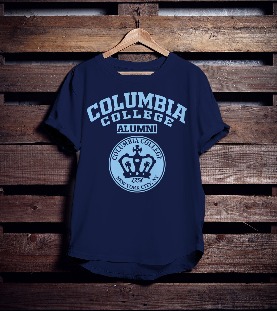 Columbia College Alumni New York City 1754 T-Shirt