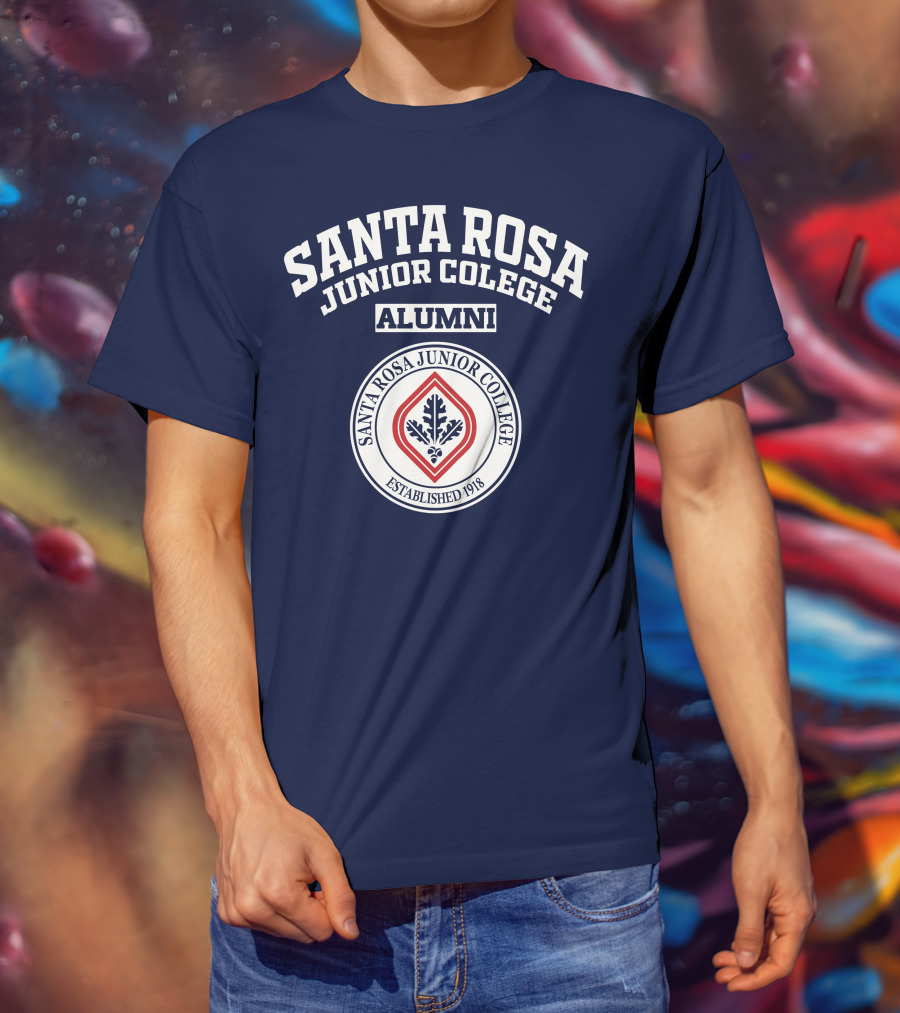 Santa Rosa Junior College Alumni Established 1918 T-Shirt