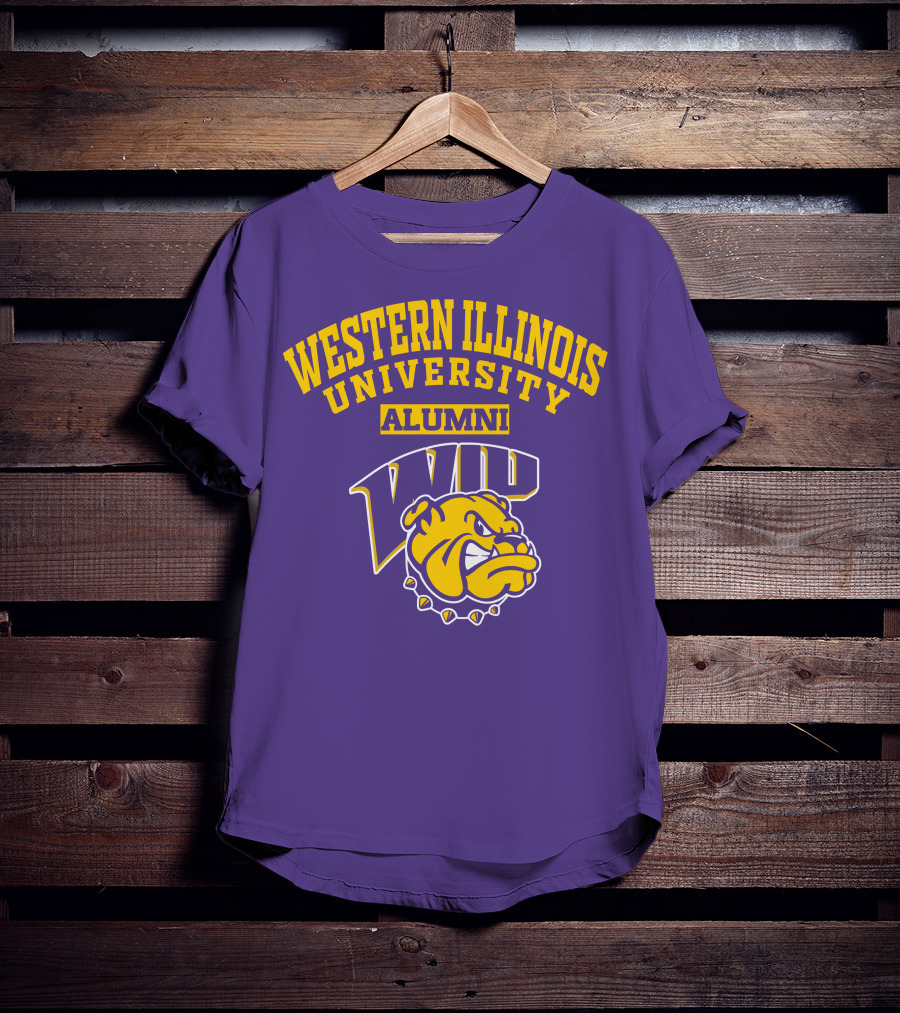 Western Illinois University Alumni WIU Bulldog T-Shirt